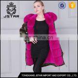 Modern and Fashionable Real Fur Trimmed Coats With Warm Hodded thumbnail-1