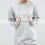 OEM Factory High Quality Cheap Price Crew Neck Sweatshirt Balloon Sleeve Sweatshirt thumbnail-3