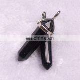 Stone Jewelry Bullet Shape Natural Crystal Point Quartz Pendant For Necklace thumbnail-5