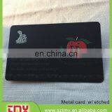 Durable and High Quality Business Promotional Matte Black Visa Card thumbnail-5