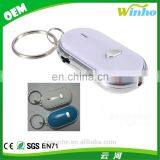 Winho LED Whistle Sound Voice Control Locator Keychain