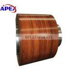 Wooden Grain Coated PPGI PRE-PAINTED HOT-DIP ZINC COATED COIL FOR DECORATION thumbnail-1