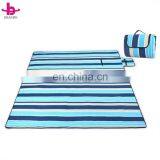 Polar Fleece China Factory Wholesale Folding Picnic Waterproof Insulation Blanket thumbnail-4