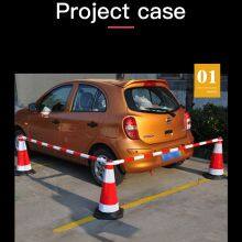 ZGYZJM High Quality PVC Traffic Safety Supplies Red and White With Reflective Film Retractable Cone Bar thumbnail-4