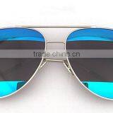 2016 New Arrival Designer Patchwork Split 3 Parts Mirror Lens Split Sunglasses for Women thumbnail-1