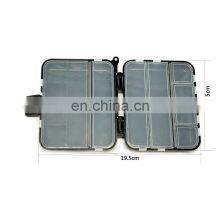 2 Double Layers 16 Compartments Portable Bait Hook Plastic Fishing Tackle Lure Box thumbnail-4