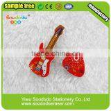 3D Guitar Shape Musical Rubber Eraser thumbnail-2