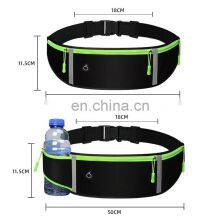 Custom Logo Nylon Hiking Waterproof Sporting Green Plus Bottle Waist Running Belt Bag thumbnail-3