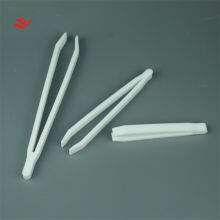 High Quality Lab White PTFE Coating 250MM Tweezers for Sale thumbnail-1