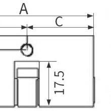 Anti-theft Rust-proof Gold Color Oval Shaped Double Open Brass Lock Cylinder thumbnail-5