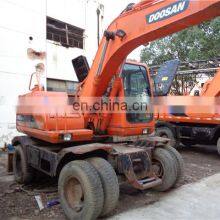 Doosan Original Condition Dh150w-7 Dh150 Wheel Excavator for Sale