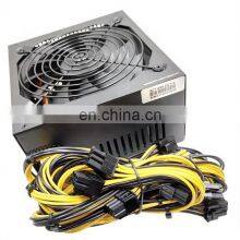 1800w Power Supply 1u Single Machine Psu 180-240v 10*6p Pcie Cable For Motherboard thumbnail-5