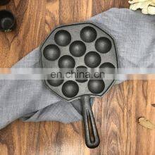 Hot 12 Holes Takoyaki Maker Grill Pan Octopus Ball Plate Baking Bbq Tray Baking Pan thumbnail-4