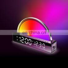 Speaker Alarm Clock Wireless Charger Wake Up Alarm Clock Alarm Clock Digital  Night Light