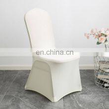 Amazon Hotsale Universal Fit Stretch Wedding Spandex Chair Covers For Living Room Dining Room thumbnail-2
