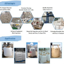 Tubular Sand Bag Polypropylene Woven Big Jumbo Bag 1000kg for Cement thumbnail-4