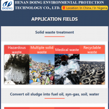 DOING Pyrolysis Machine for Oil Sludge Recycling Waste to Energy Pyrolysis Equipment thumbnail-4