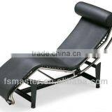 Living Room Furniture Genuine Leather LC4 Chaise Lounge thumbnail-1