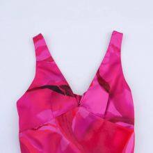 2025 New European and American Fashion Simple Printed Midi Dress thumbnail-3