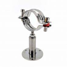 Adjustable Height Pipe Support, for Process Pipeline Installation, Pipe Hanging and Fixing, Steel Pipe Hoop, Pipe Clamp, Customizable Clips for Outer Diameters From 12 to 219 thumbnail-5