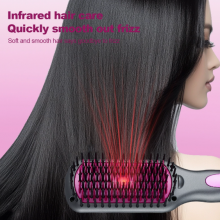 New Infrared Straightening Comb/straightener/fluffy Comb Curling Iron/straightening Comb Salon（Wechat:13510231336） thumbnail-4