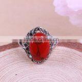 OVAL 18x25 Natural Stone Ring thumbnail-5