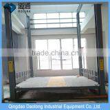 4 Post Car Stacker Electrical Floor Lift Parking Device thumbnail-6