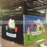 3m X3m Small Hexagon Folding Gazebos With Digital Printing Logo