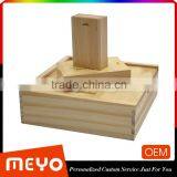 2015 Logo Custom Advertising Wooden USB Flash Drive