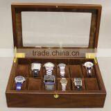 2015 Newest Vintage with 12 slots wooden watch box for packing