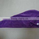 Wholesale Microfiber Towel Hair Dry Cap thumbnail-1