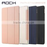 Original ROCK Veena Series PU Leather Case for iPad Pro 9.7 inch Wake/Sleep Smart Flip Case MT-5552