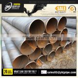 spiral seam large diameter SSAW steel tube/pipe used for sewage disposal