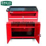 LAOA Green Color Steel Metal Portable Drawer Heavy Duty Workshop Garage Tool Trolley thumbnail-4