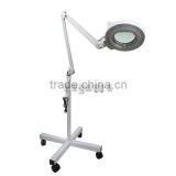 5X Magnifying Lamp Rolling Floor Stand Adjustable Facial Steamer Equipment thumbnail-2