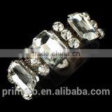 New Vintage Crystal Flower PVC Bracelets & Bangles For Women Fashion Designer Jewelry thumbnail-5