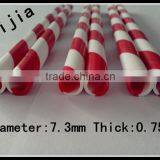 9 inch red and white drinking straws for Christmas