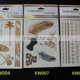 2015 Arabic Tattoos/metallic Tattoo Ink Tattoo/flash Tattoo/jewelry Temporary Tattoo in Stock thumbnail-4