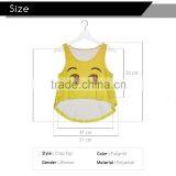 Factory Wholesale Women Top Polyester 3D Fullprint Sexy Woman Crop Top thumbnail-3