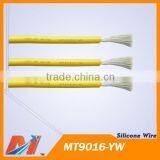 Maytech Insulated power silicon wire 16awg High flexible silicone cable YELLOW color