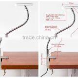 The Brightness Adjustable LED Chip Gooseneck Reading Light thumbnail-5