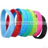 Embossed Sport Silicon Wristband