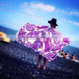 2015 high quality and Economic classical custom square beach towel