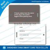 Plastic Pvc Travel Cards Credit Card Size Luggage Tags