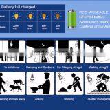 The New Patent Portable Solar Camping Lantern Lamp Outdoor Portable Outdoor Tent Lights Emergency Lights thumbnail-2