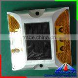 2 Sides Solar Road Safety Reflectors, Factory Price Solar Powered Street Lighting, Aluminum Flashing Solar Marker Lights thumbnail-4