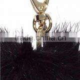Fur Ball Key Chain,key Chain Parts,metal Alloy Keychain,pom Pom Ball Keychain thumbnail-6