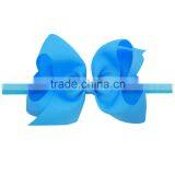 Deshine 15*8cm Big Ribbon Hair Bow Headband For Baby ZX1669 thumbnail-6