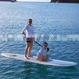Family White Painting SUP Board With Rail Line thumbnail-1