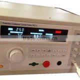 Protective conductor current tester leakage current tester for lighting equipment